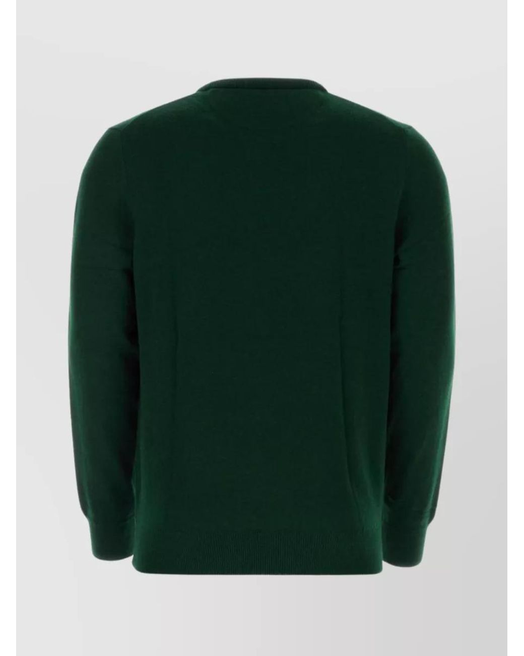 Polo Ralph Lauren Green Wool Ribbed Crewneck Sweater for men