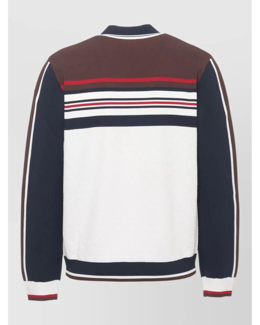 Casablanca Blue Ribbed Logo-Jacquard Lightweight Jacket for men