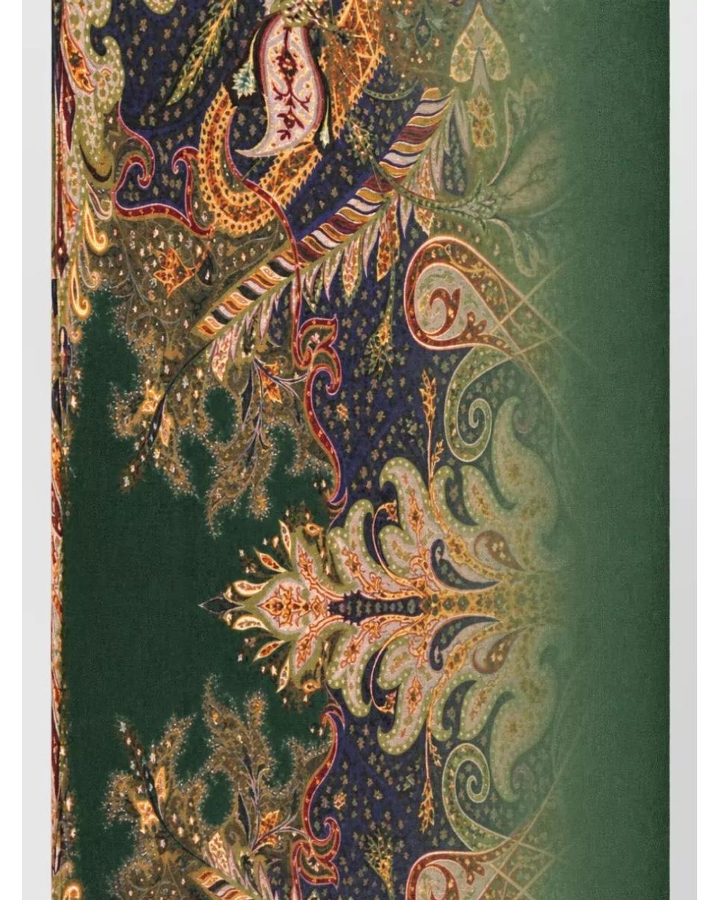 Etro Green Modal Scarf for men