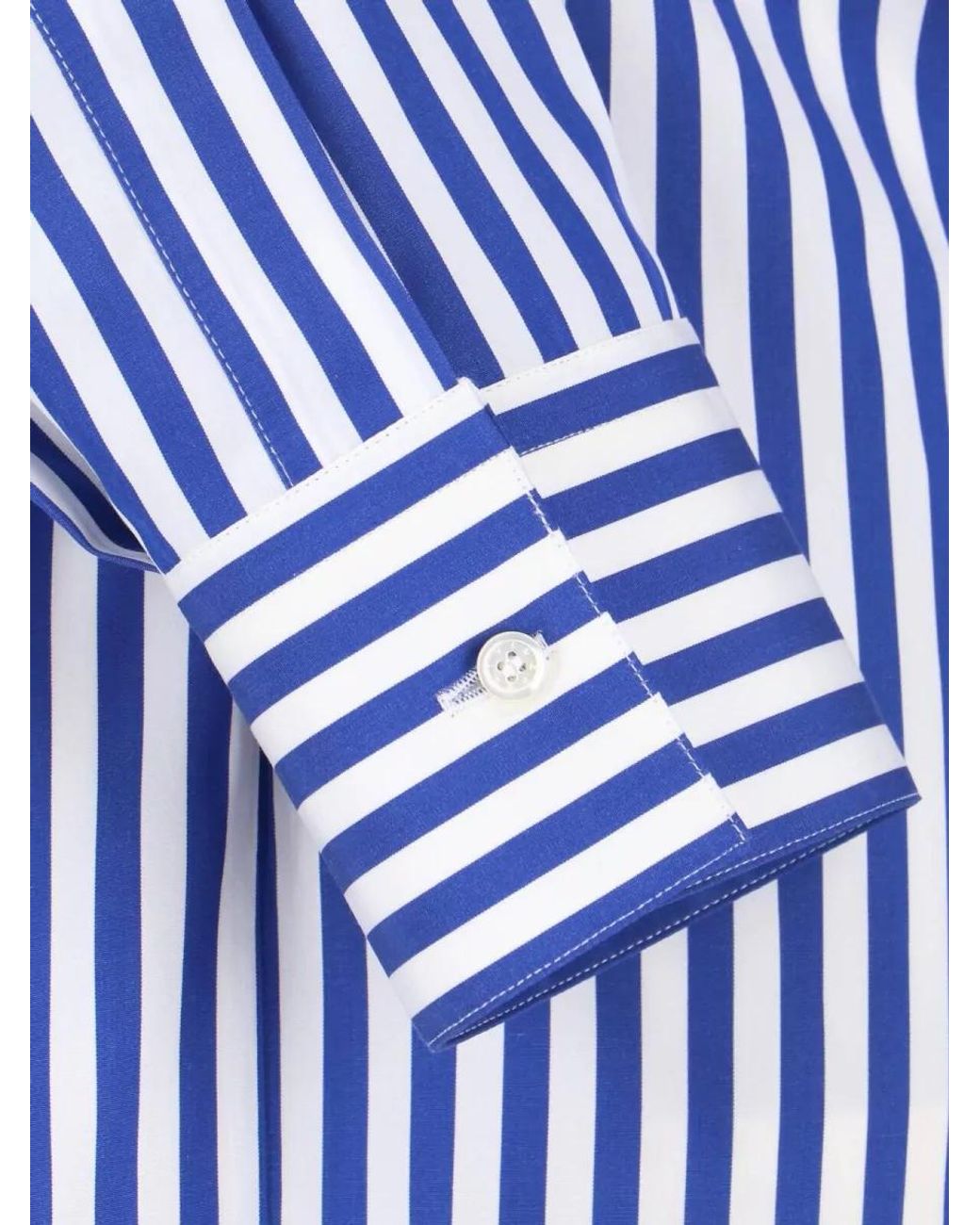 Givenchy Blue Cotton Poplin Shirt