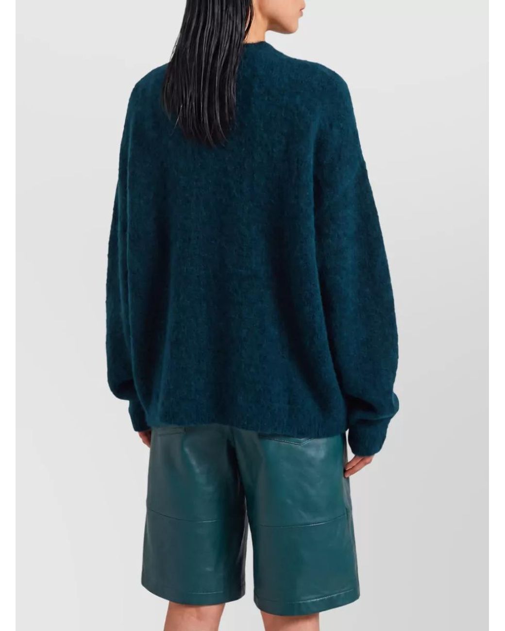 Frankie Shop Blue Crewneck Sweater