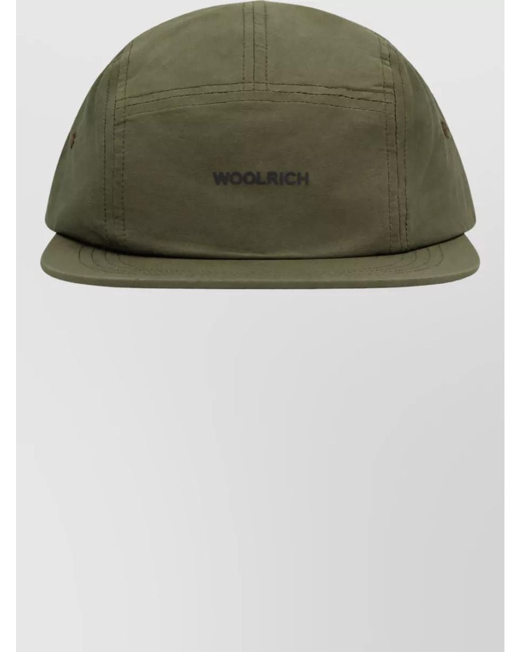 Woolrich Green Logo Baseball Cap for men