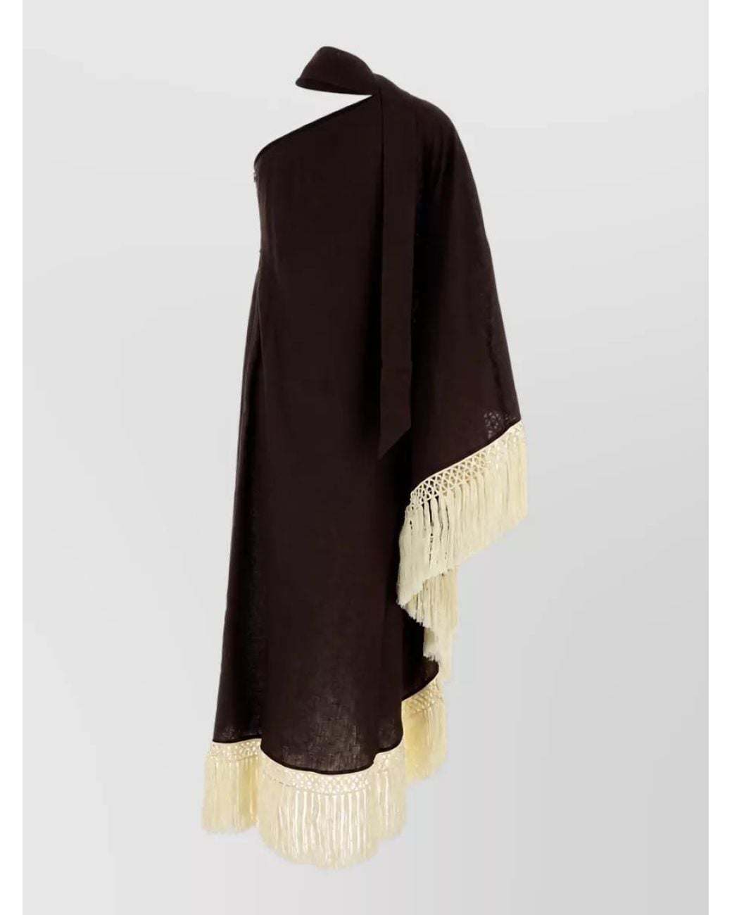Taller Marmo Black Linen Dress