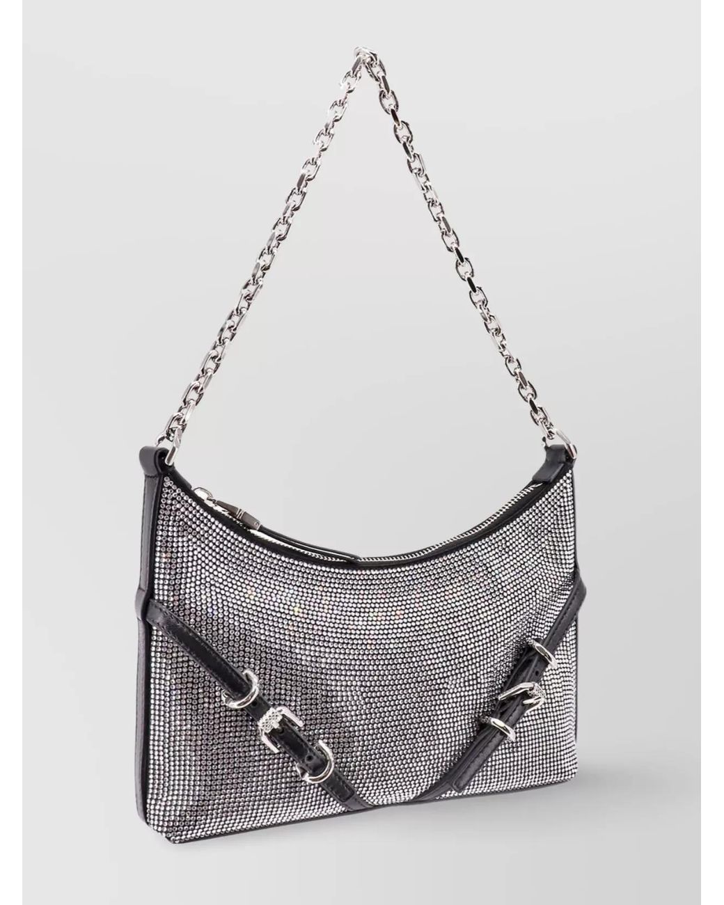 Givenchy Gray Facet Shoulder Bag