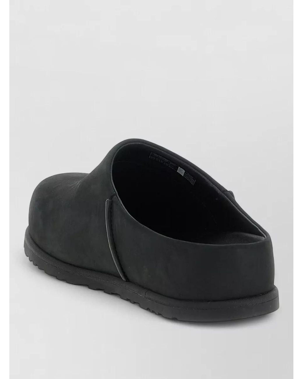 Ugg Black Leather Slippers for men