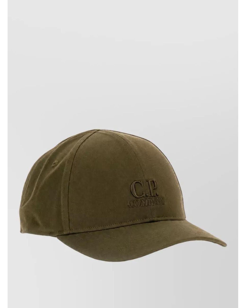 C P Company Green Cotton Cap for men
