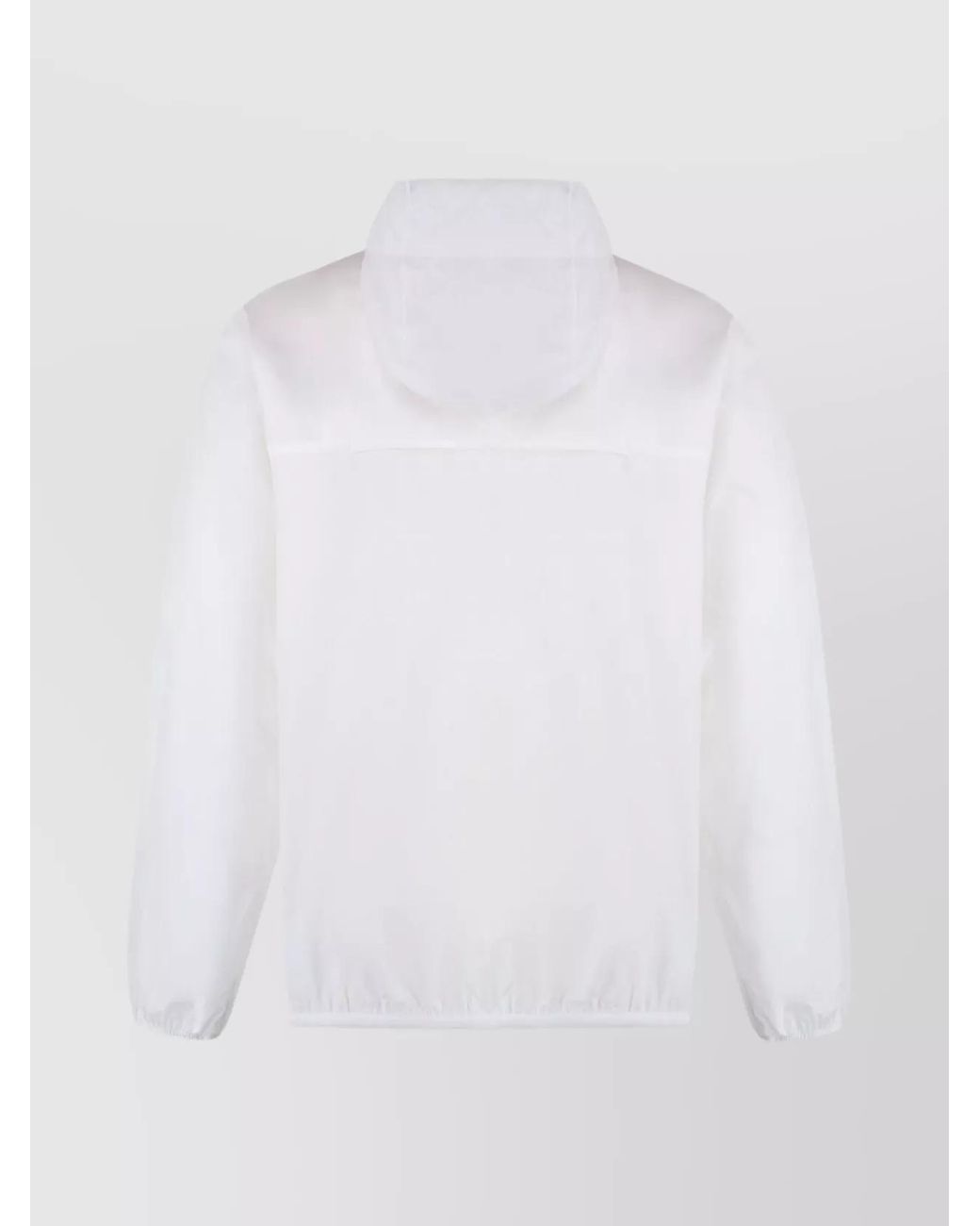 K-Way White Hooded Jacket for men