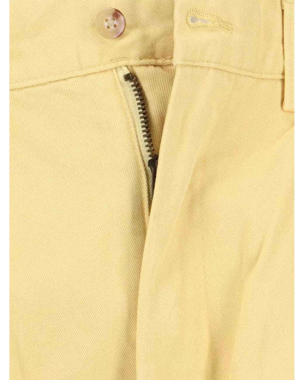 Polo Ralph Lauren Yellow Straight-Leg Chinos for men