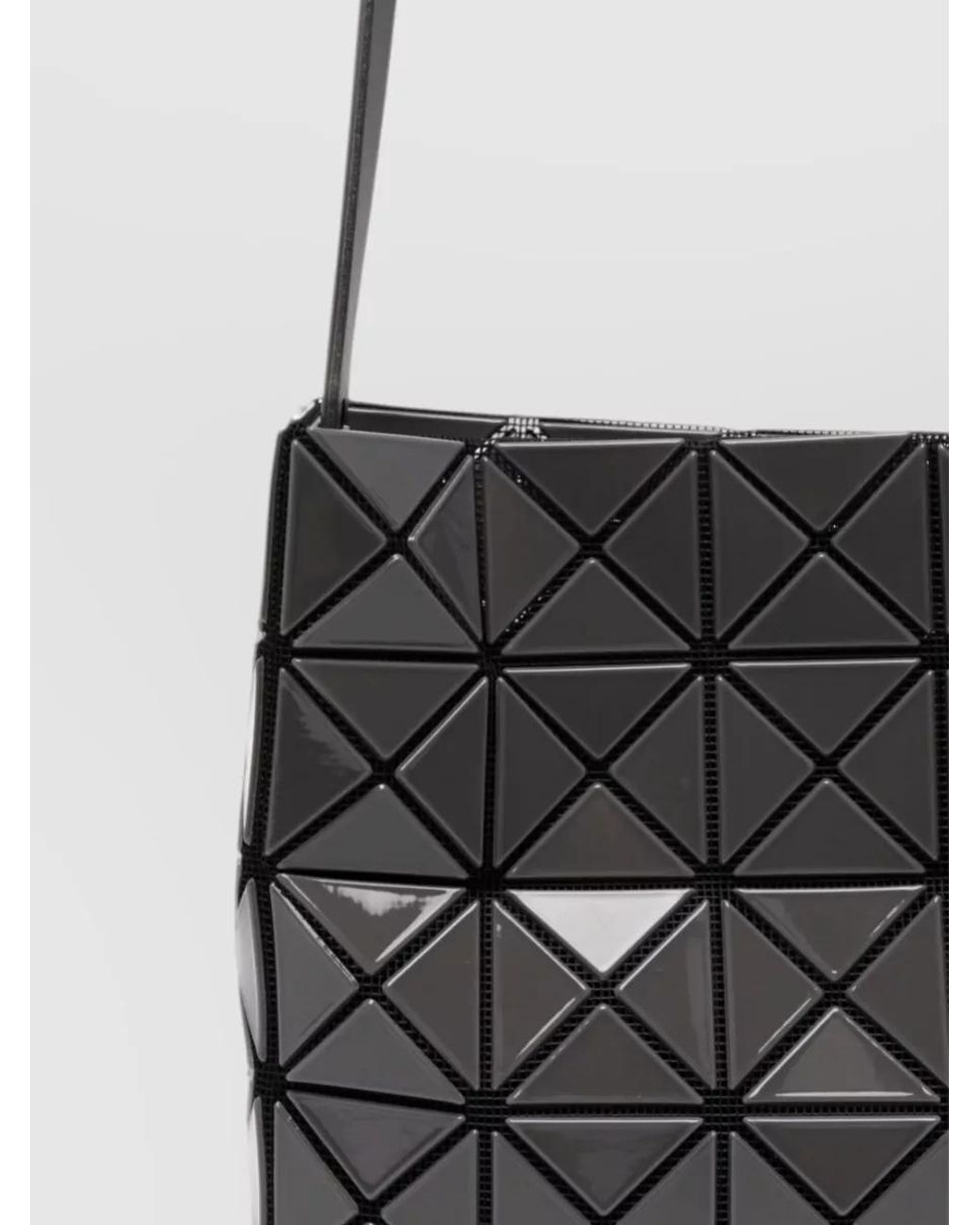 Issey Miyake White Shoulder Bag