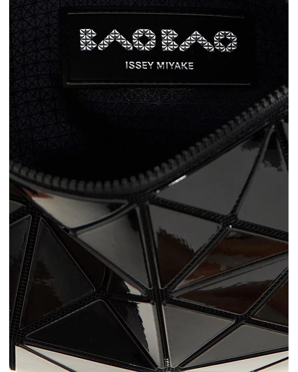 Issey Miyake Black Lucent Clutch Bag