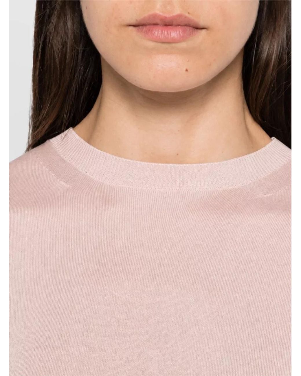 Max Mara Natural Silk Knitted Top