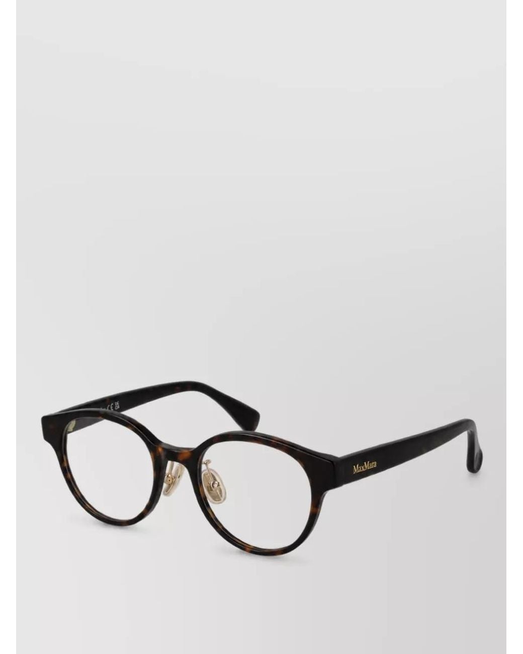 Max Mara Black Tortoiseshell Optical Frames