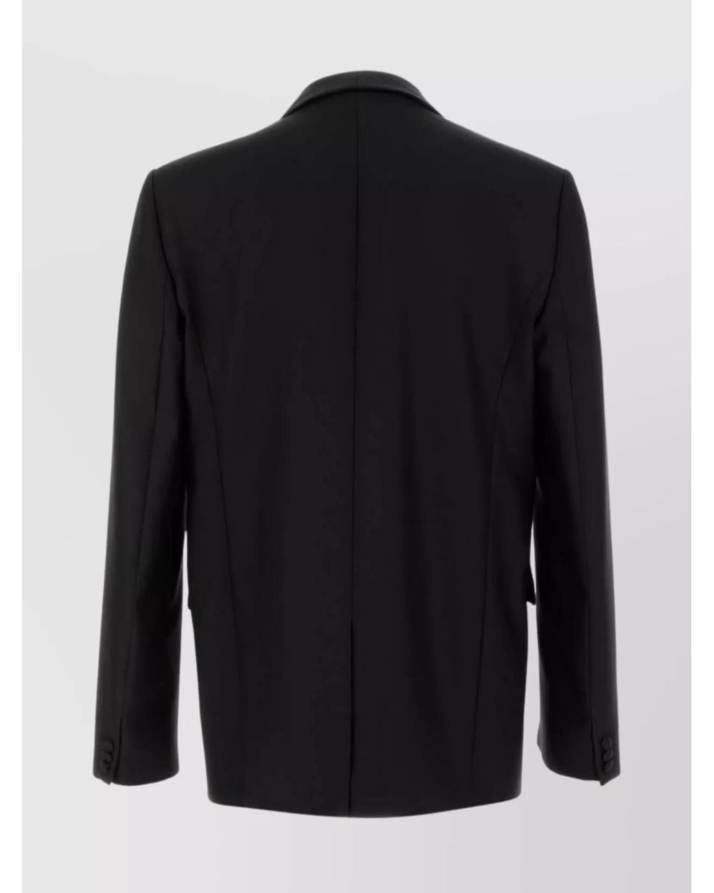 Loewe Black Silk Wool Blazer for men