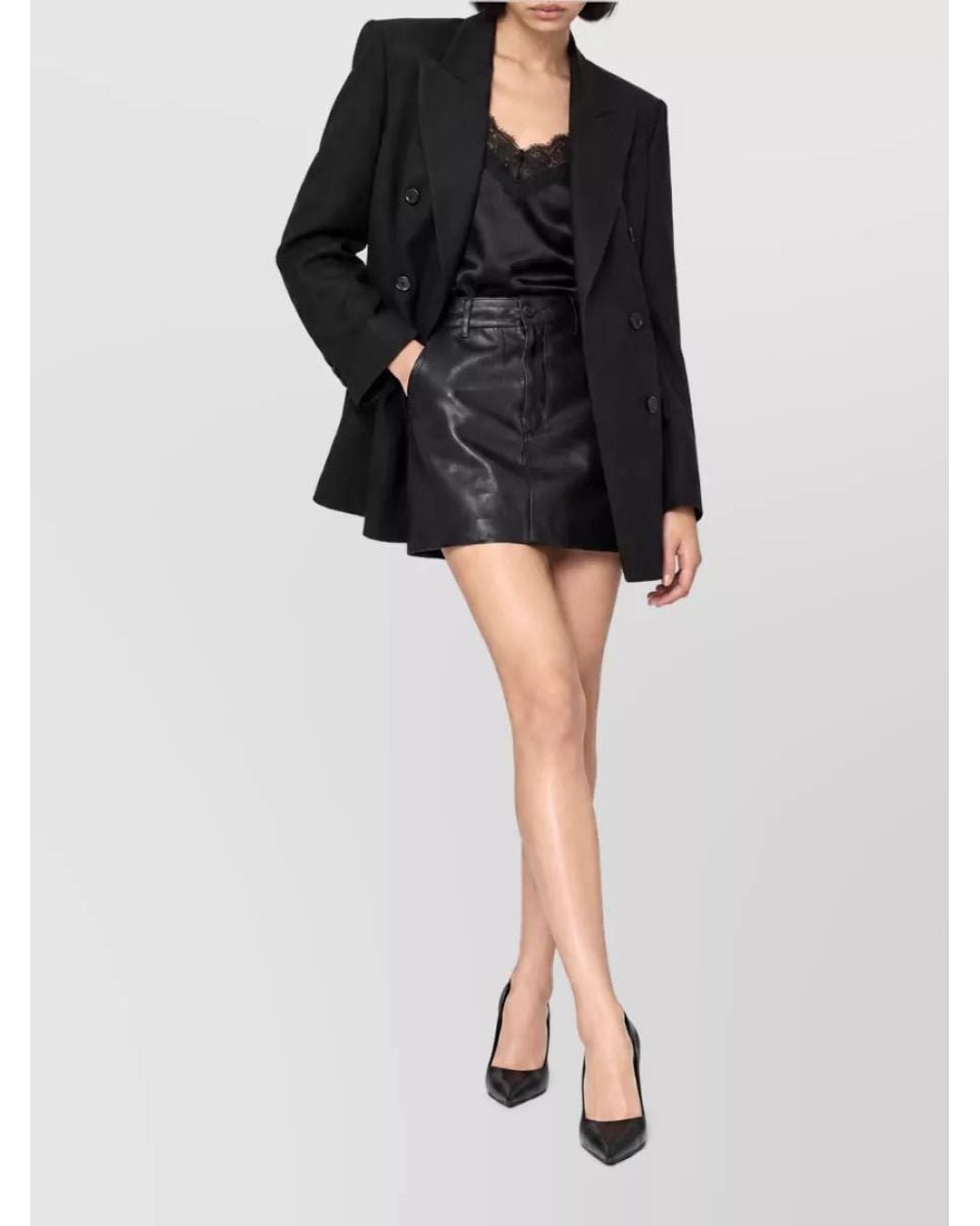 P.A.R.O.S.H. Black Suit Jacket