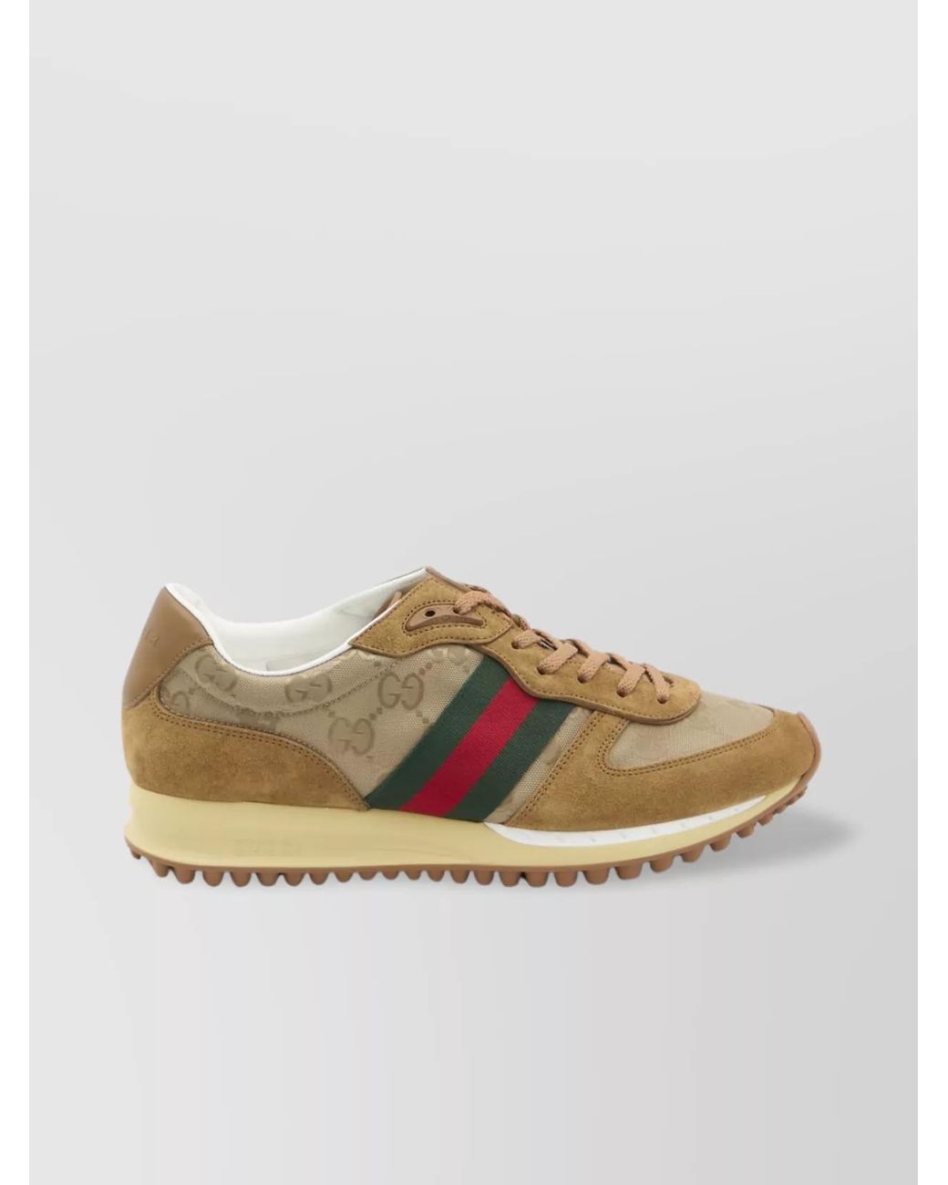 Gucci Brown Re-Motion Sneaker, Nylon for men