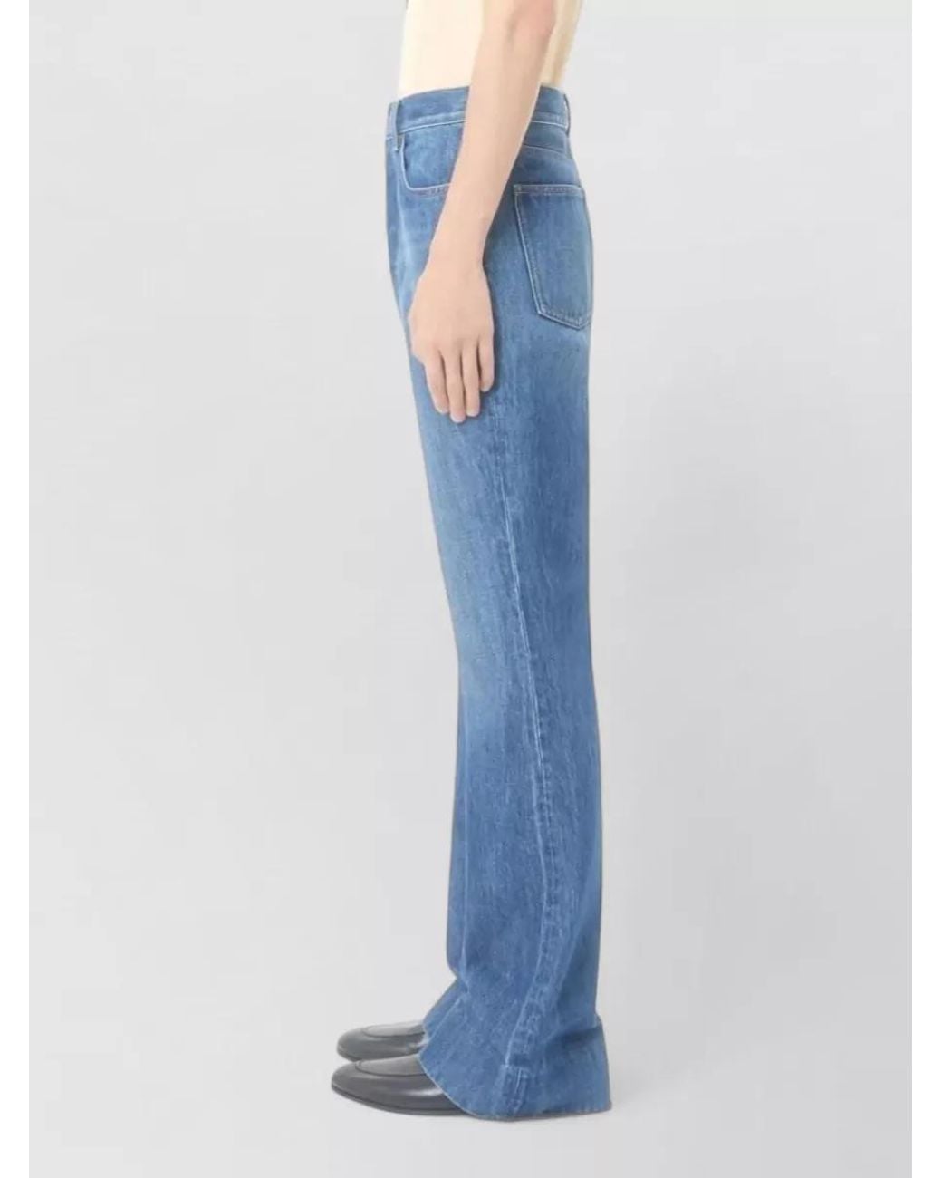 Valentino Garavani Blue Flared Jeans for men