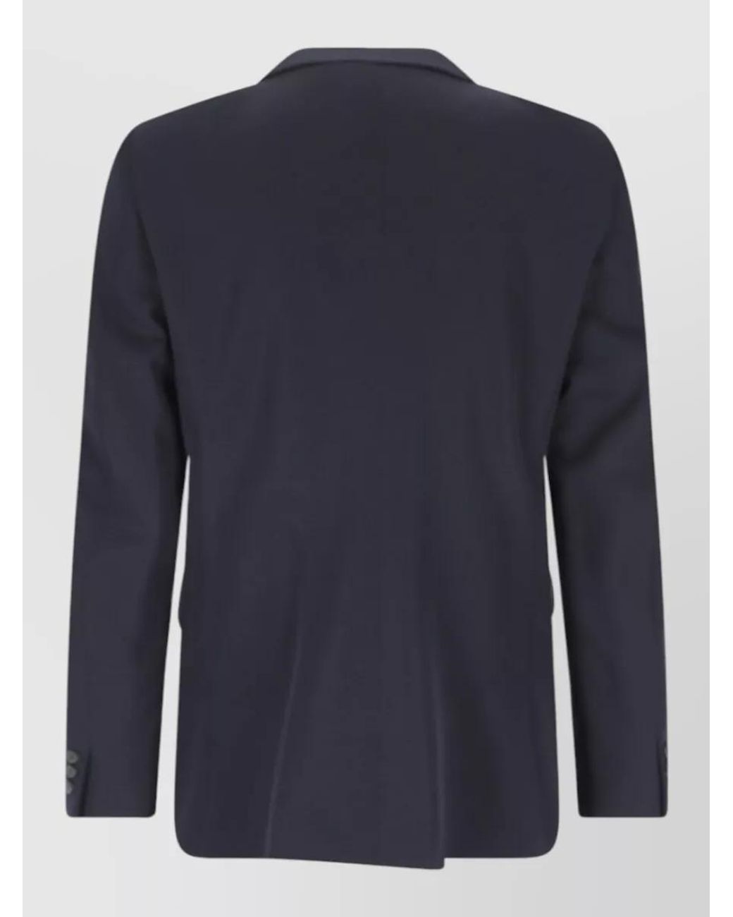 Comme des Garçons Blue Wool Blazer for men