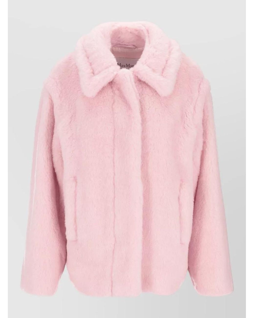 Max Mara Pink Silk Blend Jacket