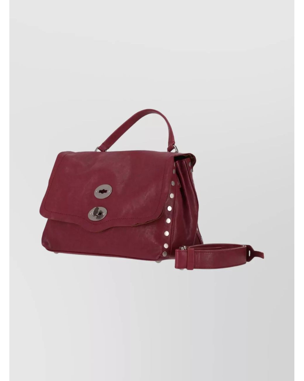 Zanellato Red Leather Shoulder Bag