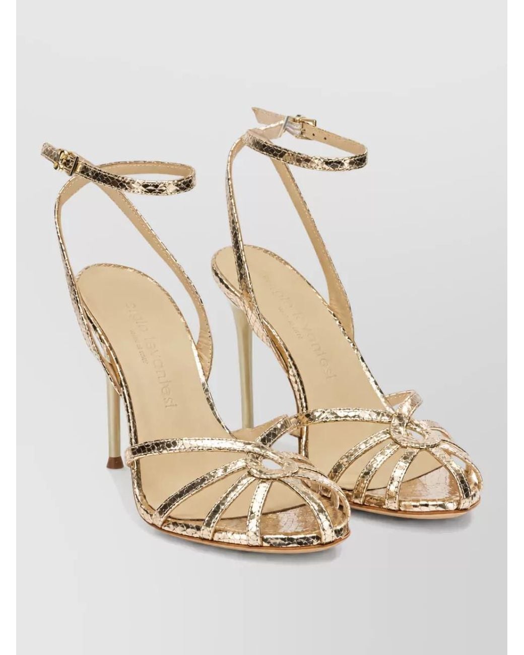 Sergio Levantesi Natural Leather Sandals
