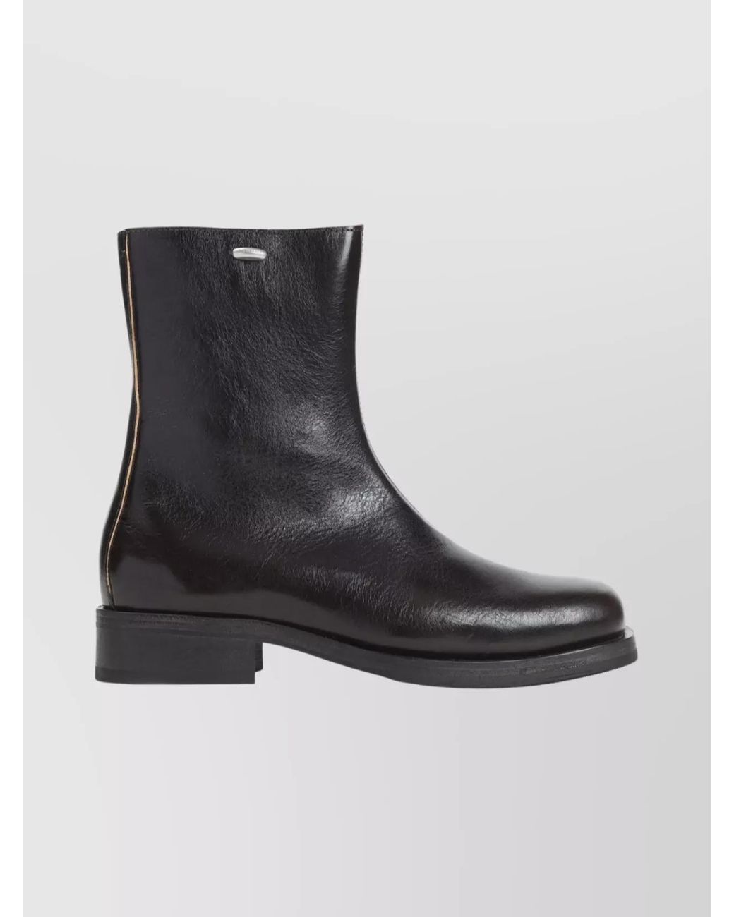 Our Legacy Black Leather Ankle Boots for men