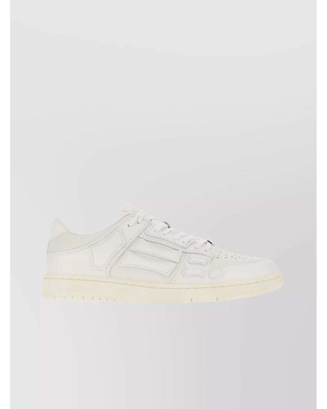 Amiri White Leather Skel Sneakers for men