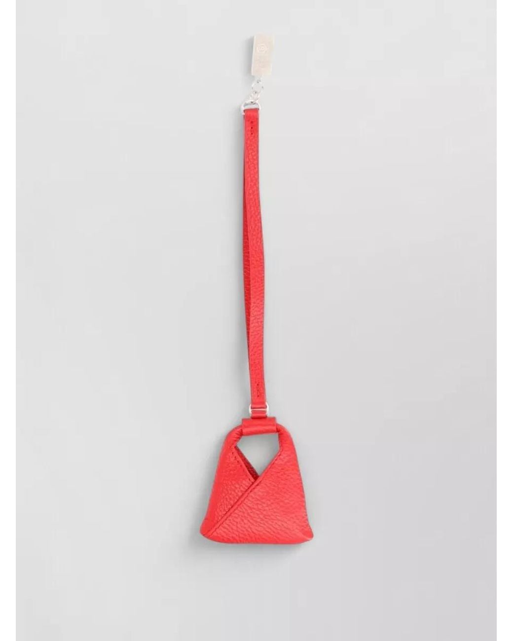 MM6 by Maison Margiela Pink Japanese Leather Mini Bag