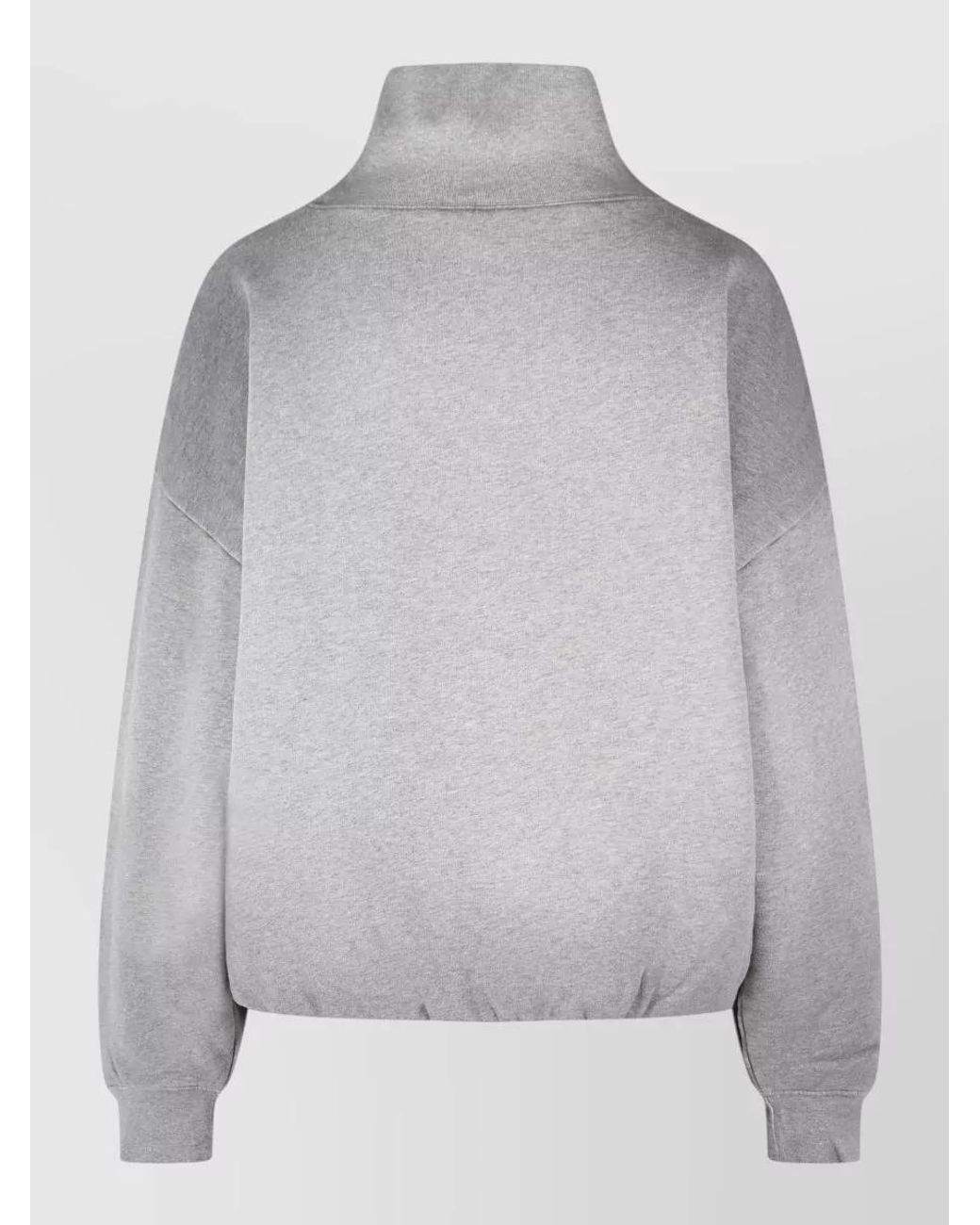 Acne Gray Cotton Sweatshirt