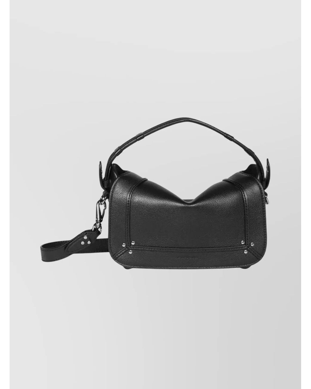 Jérôme Dreyfuss Black Leather Shoulder Bag