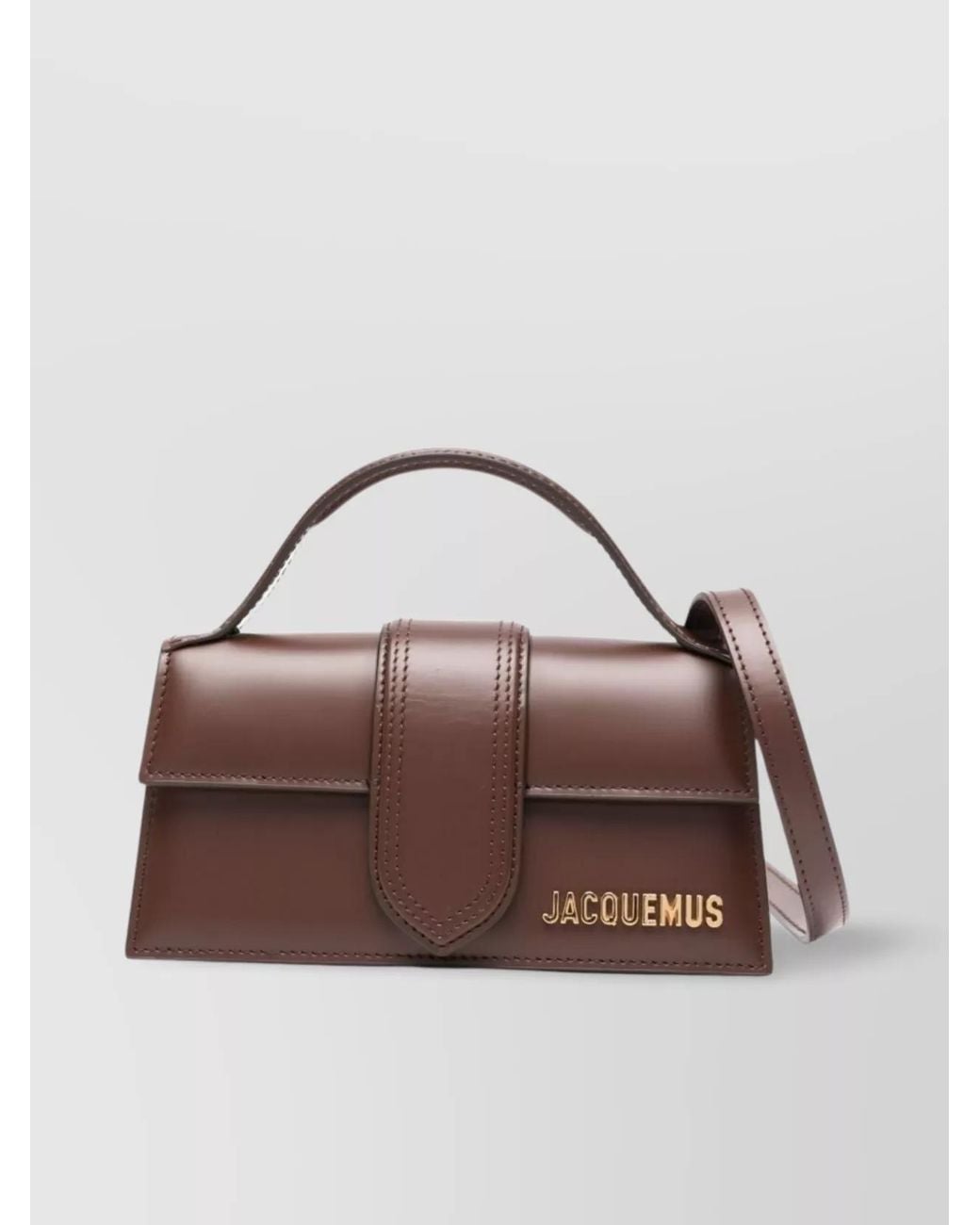 Jacquemus Brown Le Bambino Small Leather Shoulder Bag