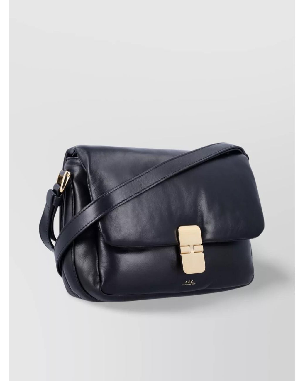 A.P.C. Blue Soft Grace Shoulder Bag