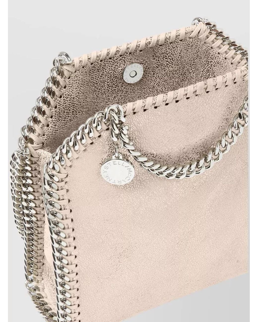 Stella McCartney Natural Falabella Tiny Mini Bag