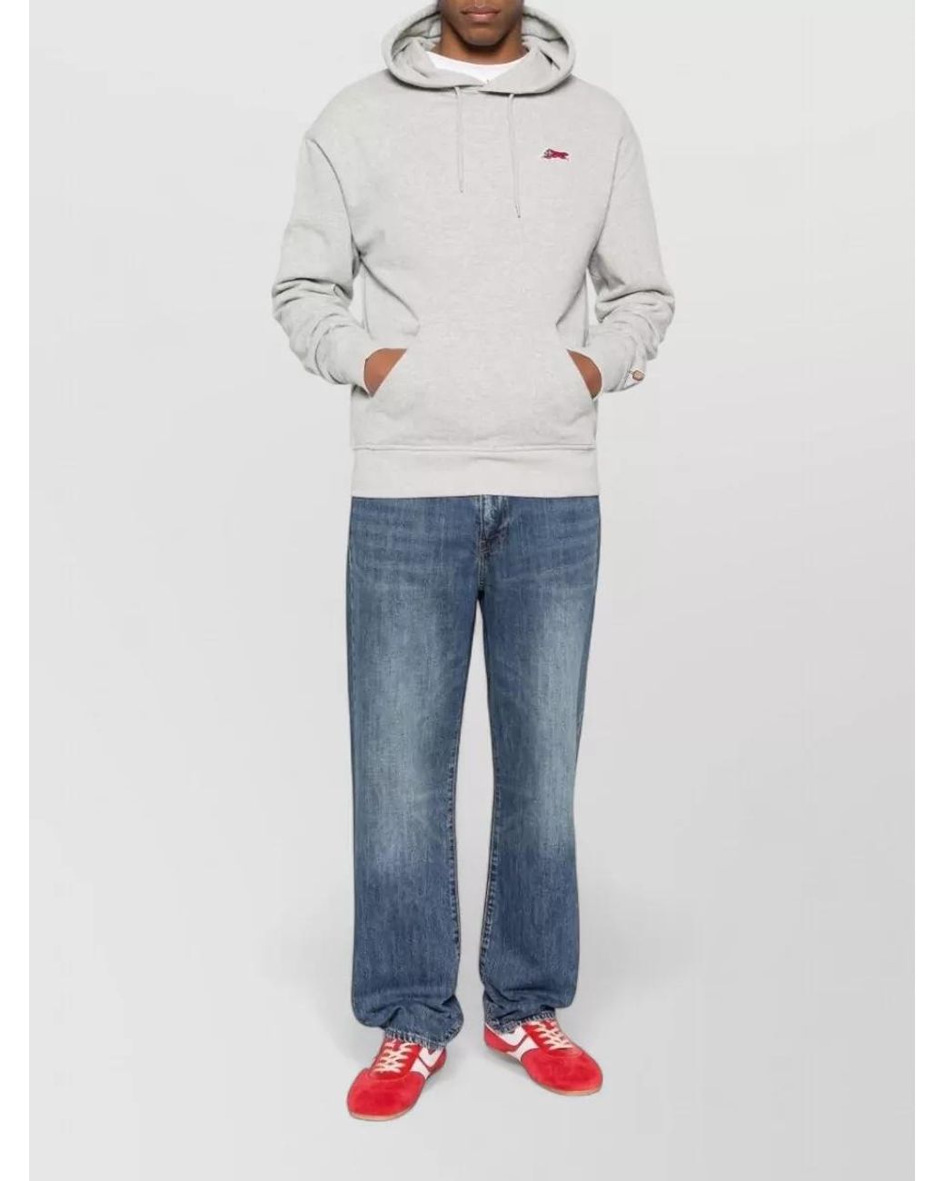 ICECREAM White Cotton Hooded Sweatshirt for men