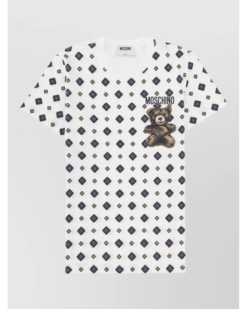 Moschino White Printed T-Shirt