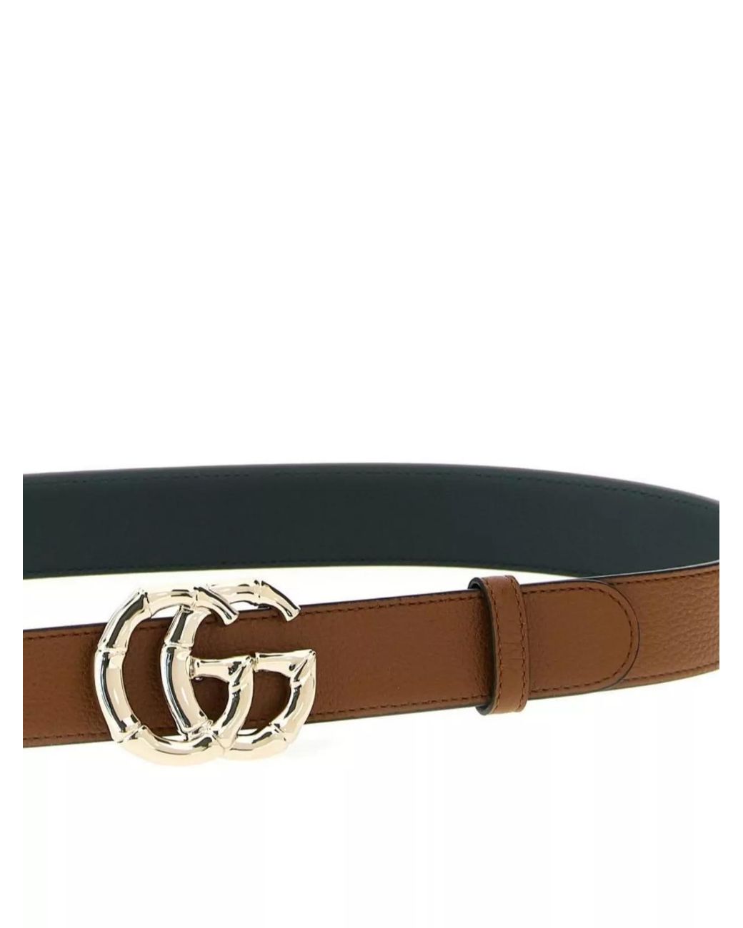 Gucci Gray Leather Belt