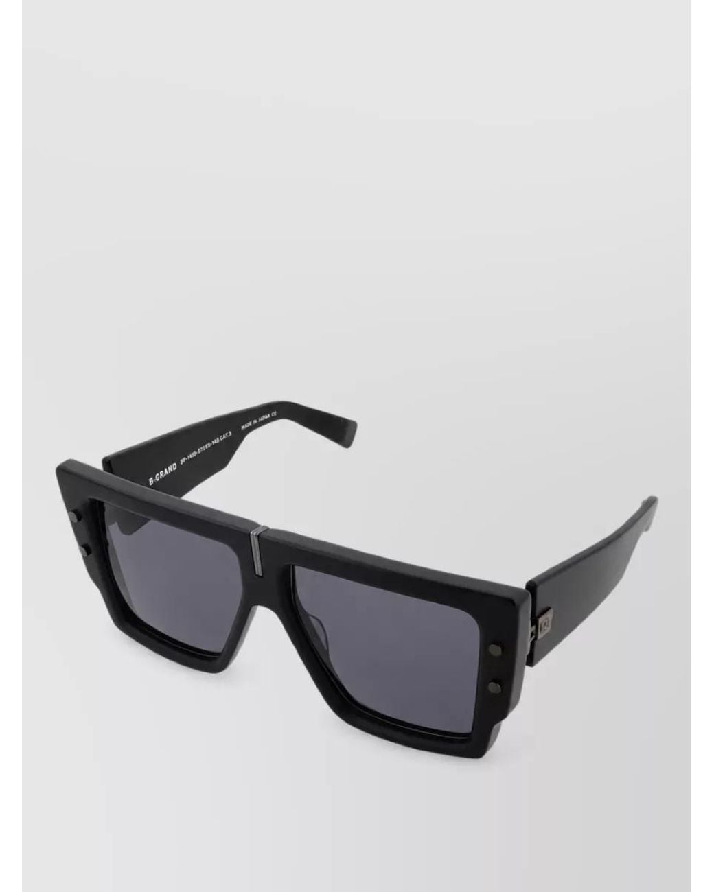Balmain Black Acetate Sunglasses