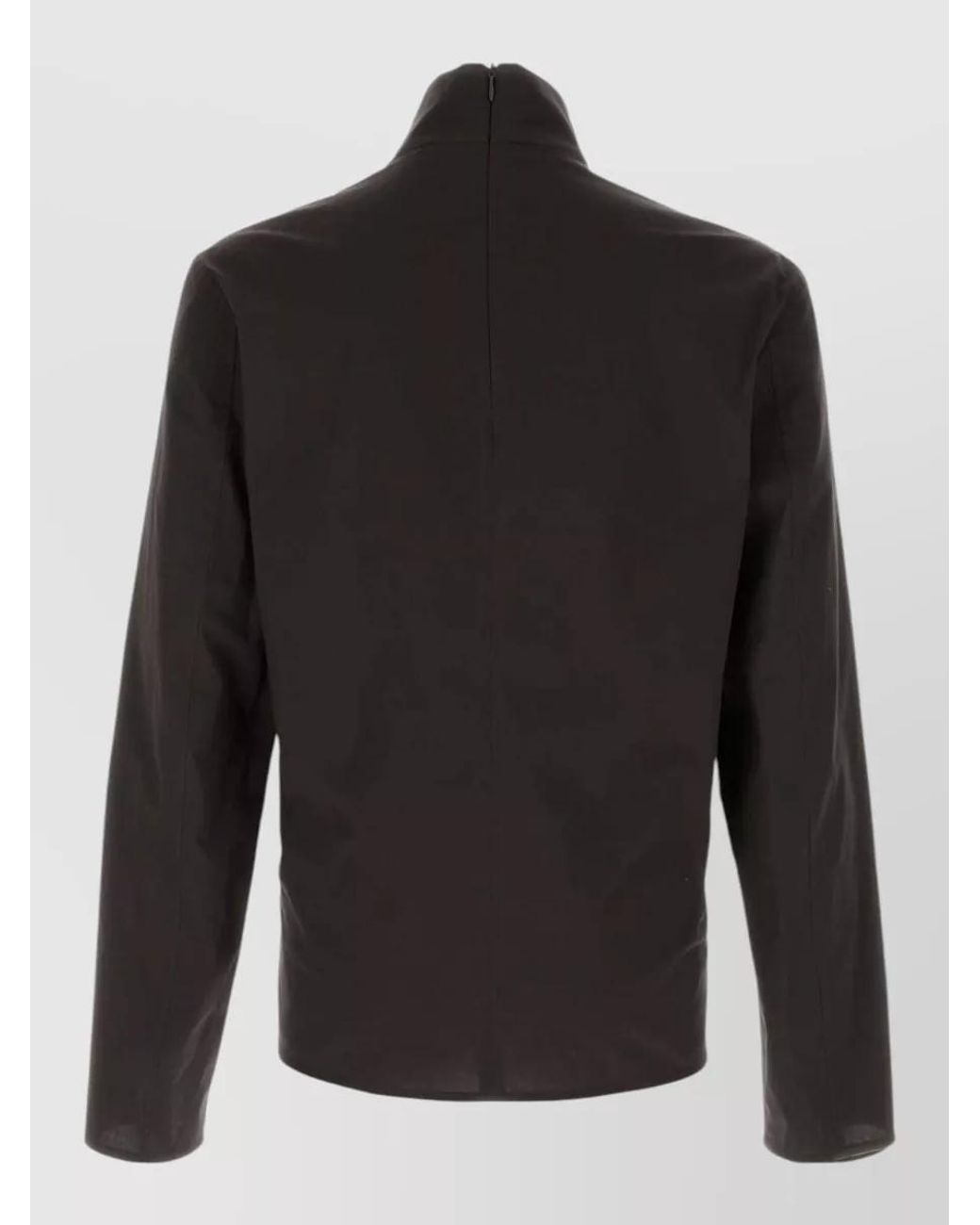 Gucci Black Stretch Poplin Shirt for men
