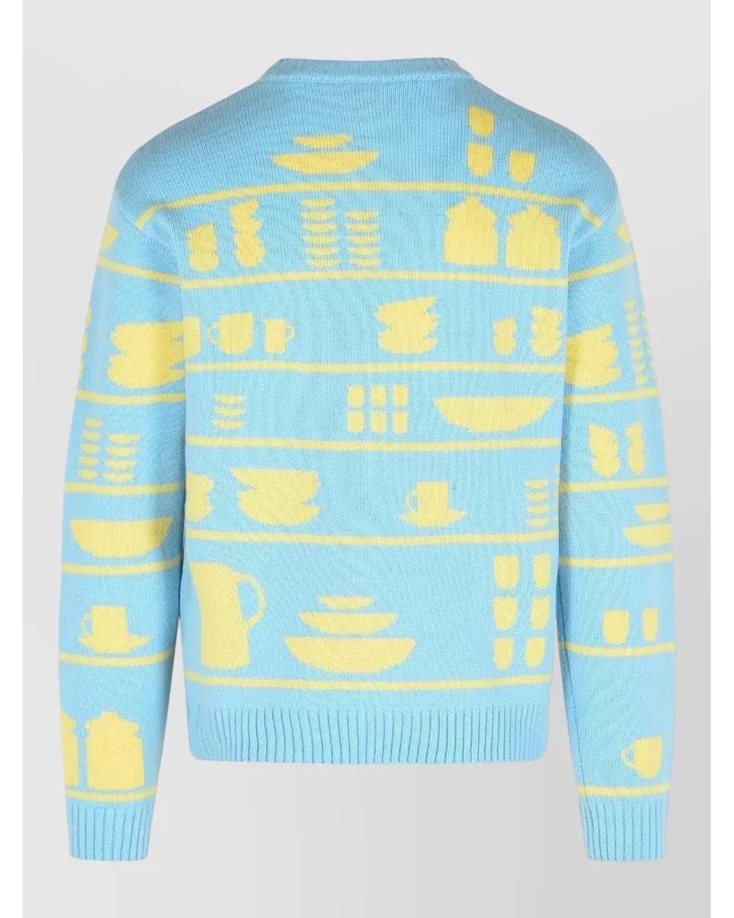 J.W. Anderson Blue Wool Jumper for men