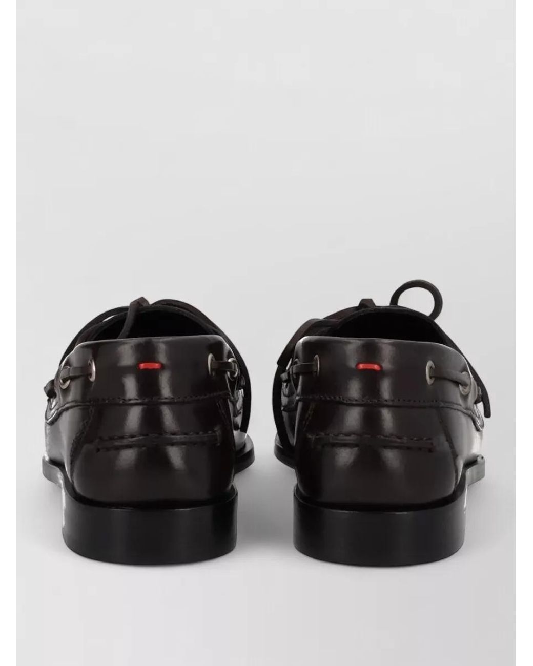 Aeyde Black Leather Loafers