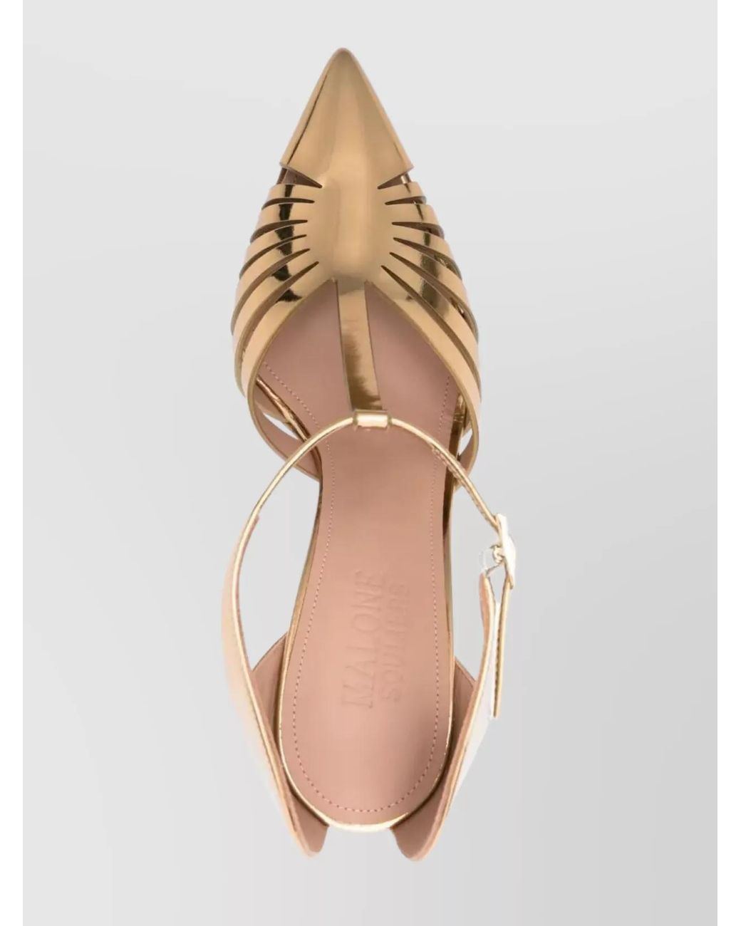 Malone Souliers Natural Leather Sandals