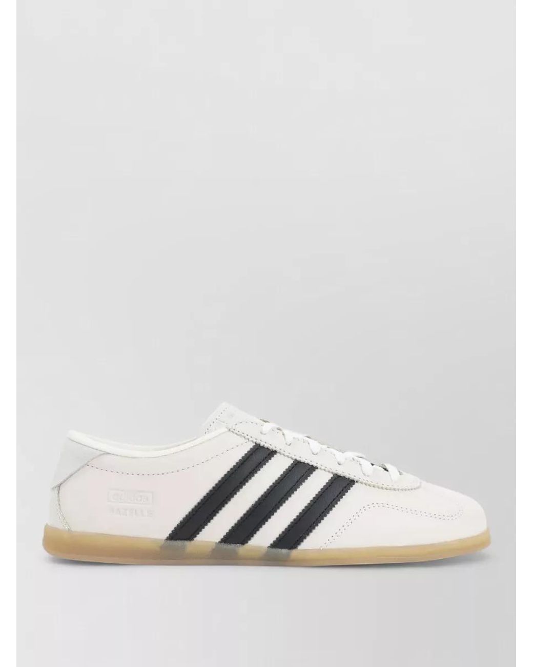 Adidas White Leather Low-Top Sneakers