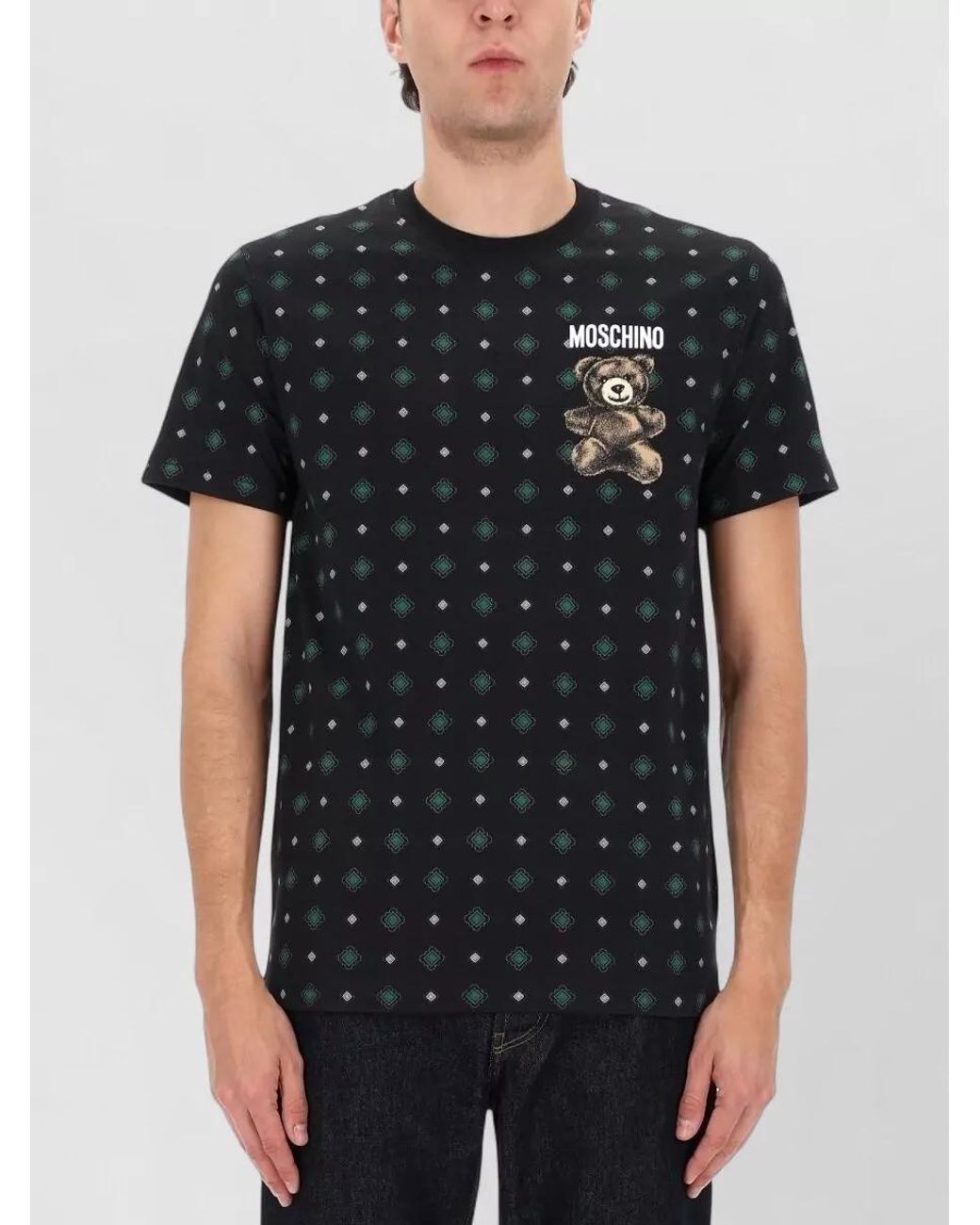 Moschino Black Logo T-Shirt for men
