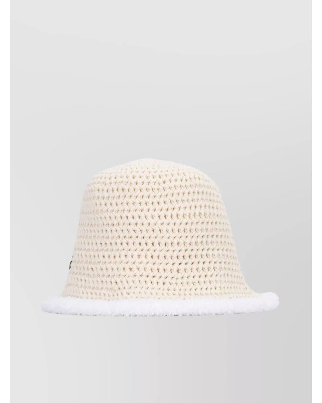 Jacquemus White Cotton Bucket Hat