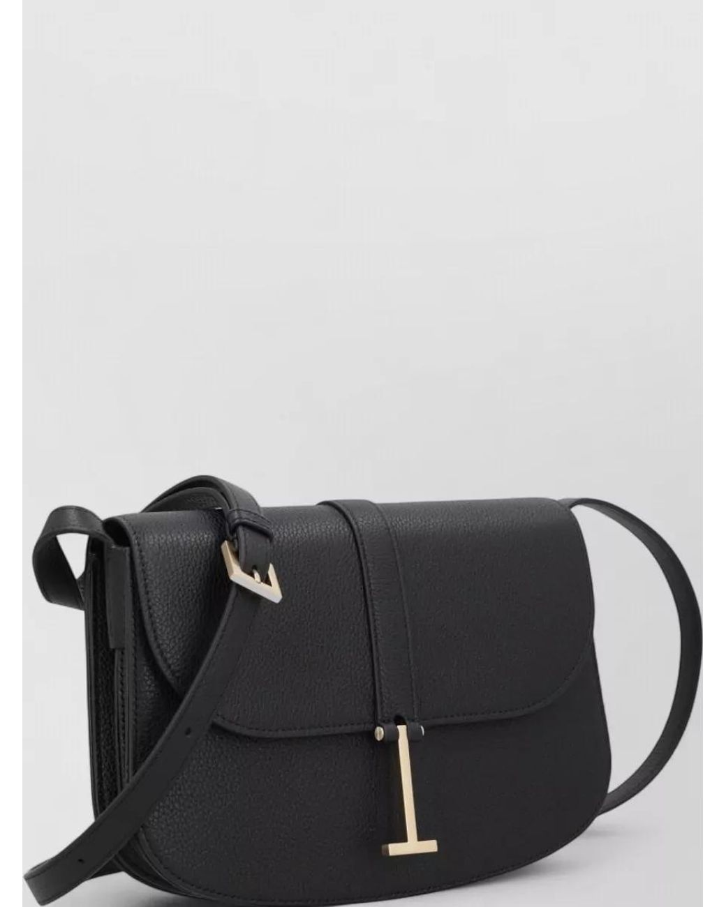 Tom Ford Black Small Calf Leather Shoulder Bag