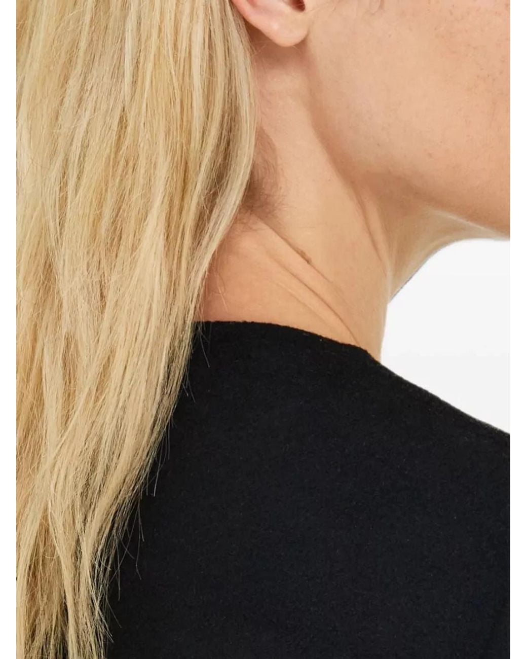 Ferragamo Gray Leather Hair Clip