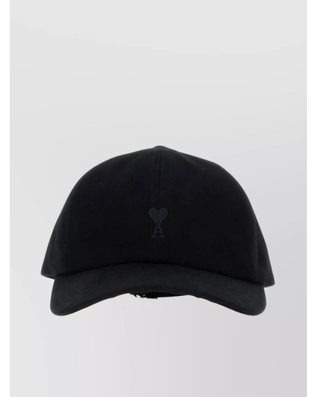 AMI Black Cotton Baseball Cap