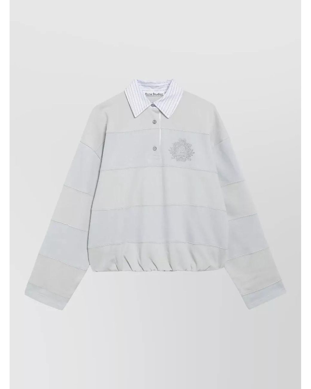 Acne White Fitted Jacket