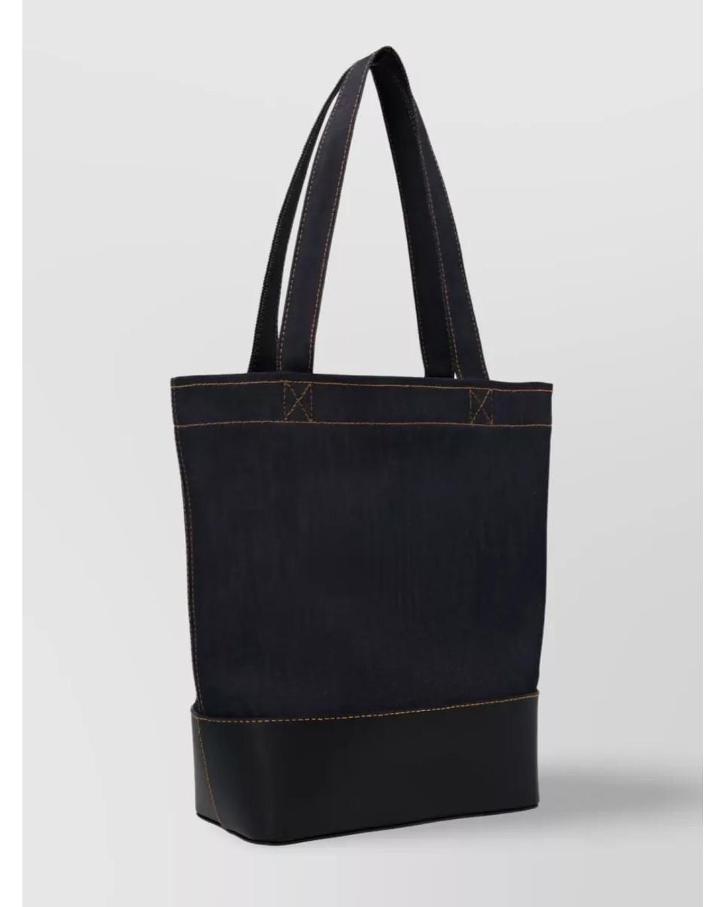 A.P.C. Blue Axel Small Cotton Tote Bag