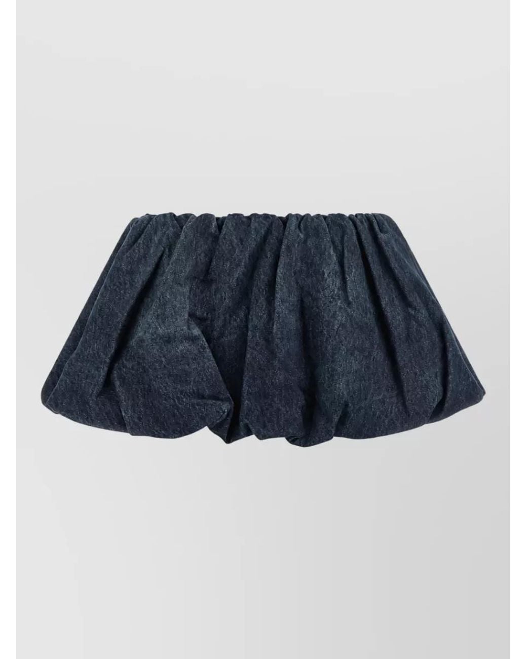 DIESEL Blue Denim Balloon Mini Skirt