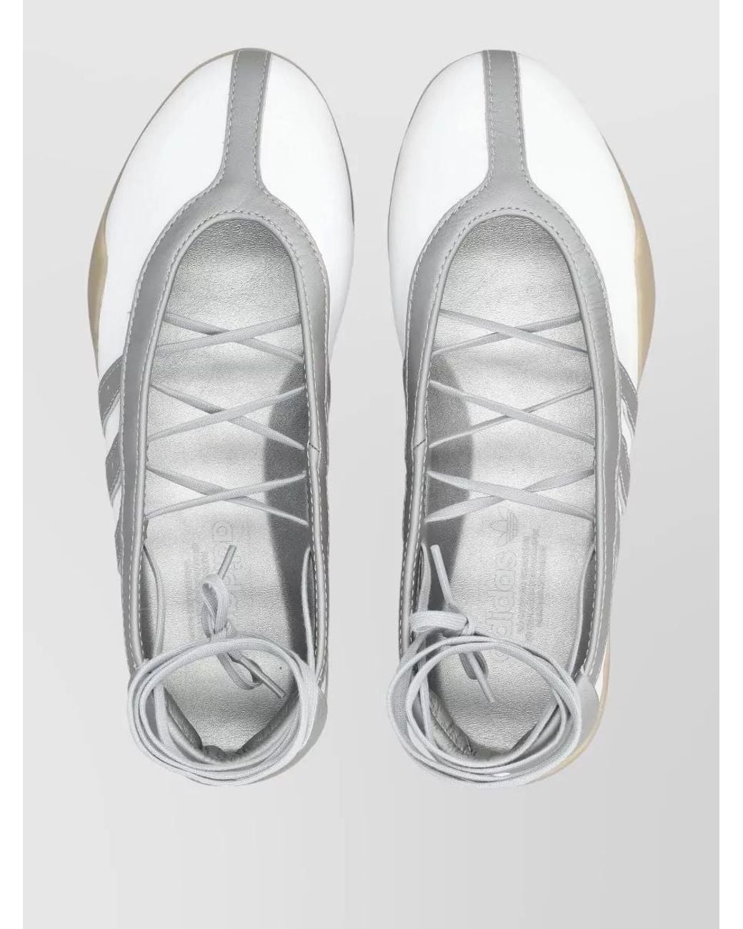 Adidas Originals White Leather Low-Top Sneakers